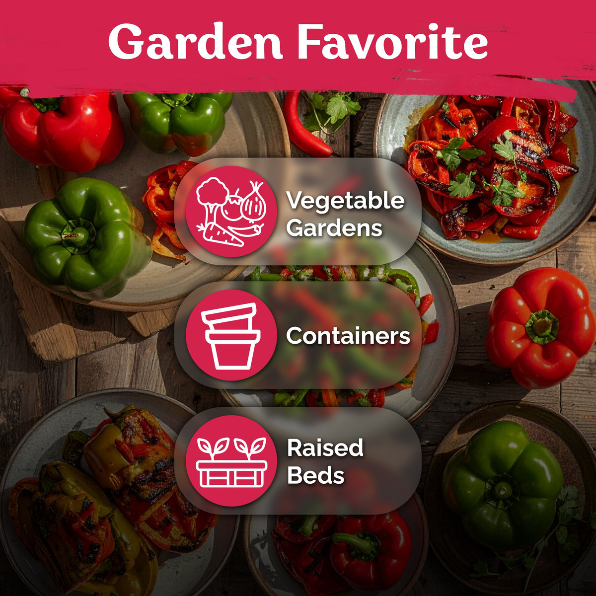 California Wonder Sweet Pepper Seeds