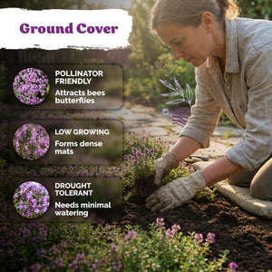 Creeping Thyme Seeds – kviterseeds.com – photo 4