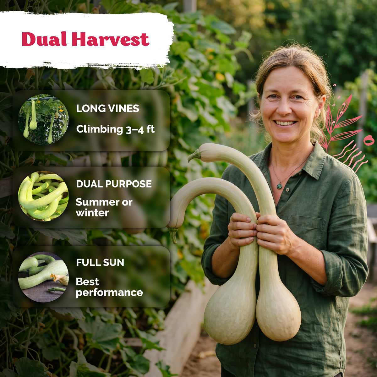 Tromboncino Squash Seeds