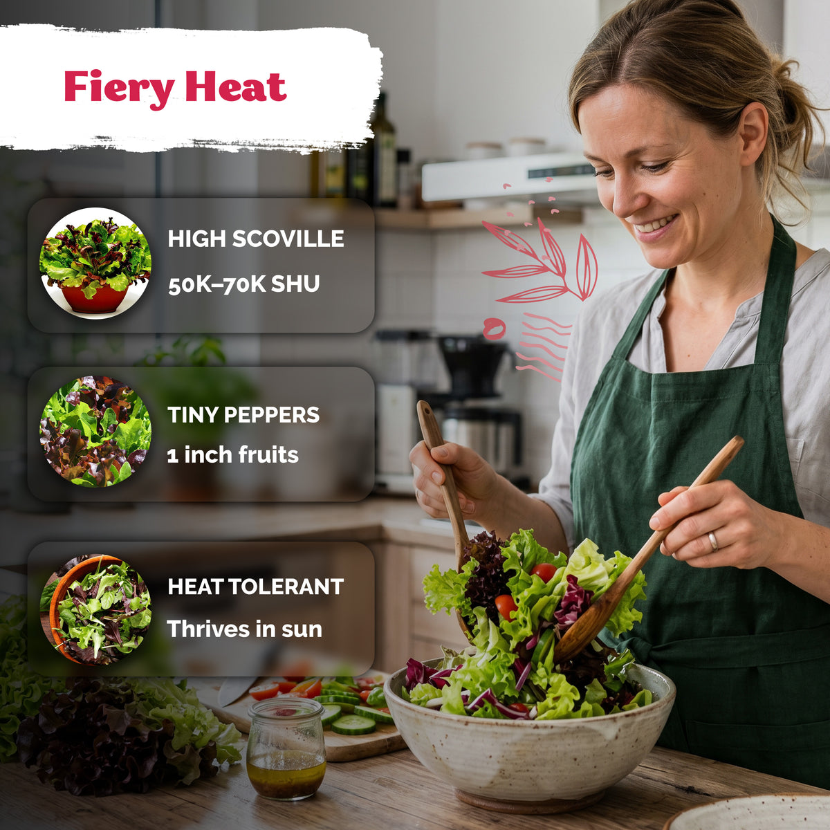 Mix Gourmet Lettuce Seeds