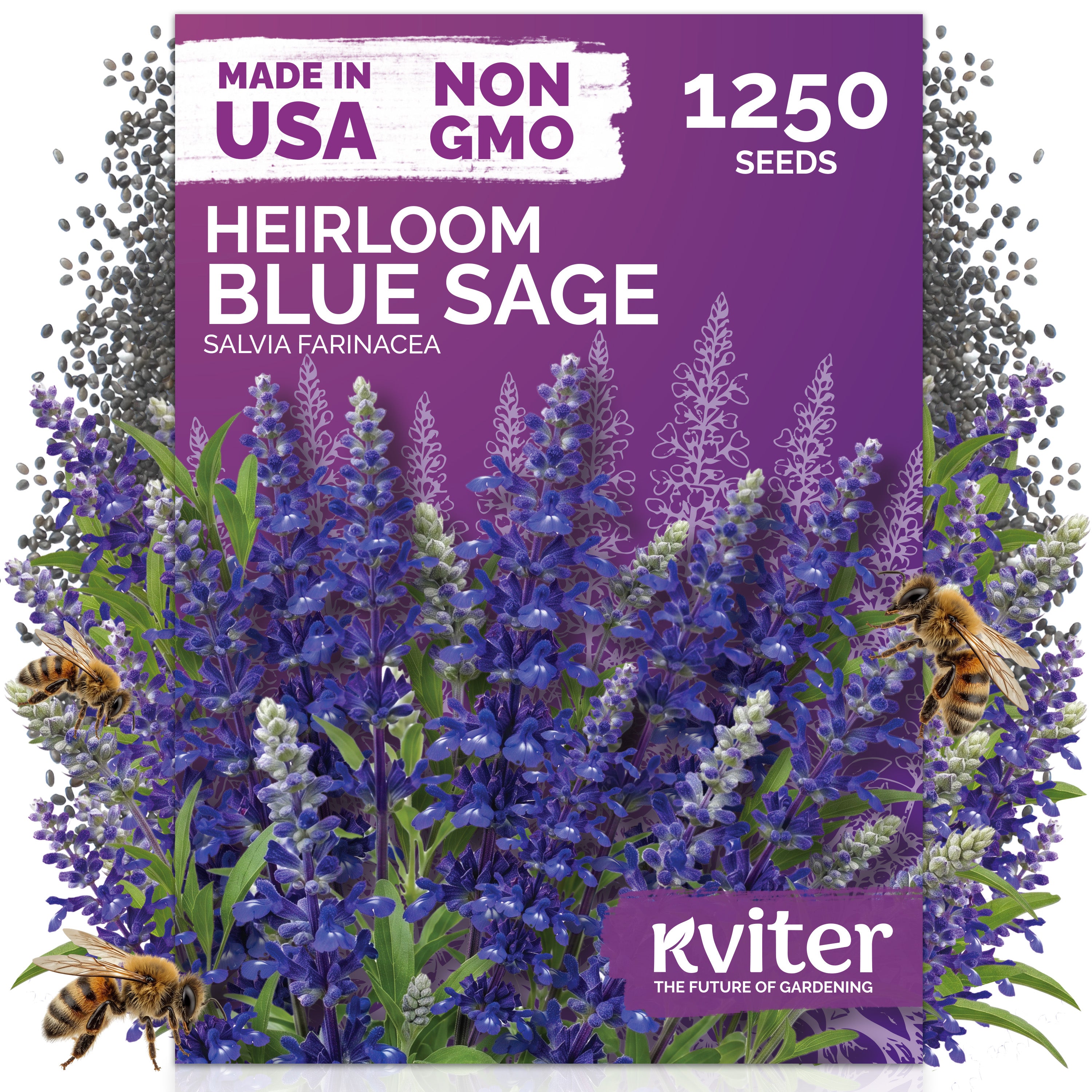 Blue Sage Seeds – kviterseeds.com