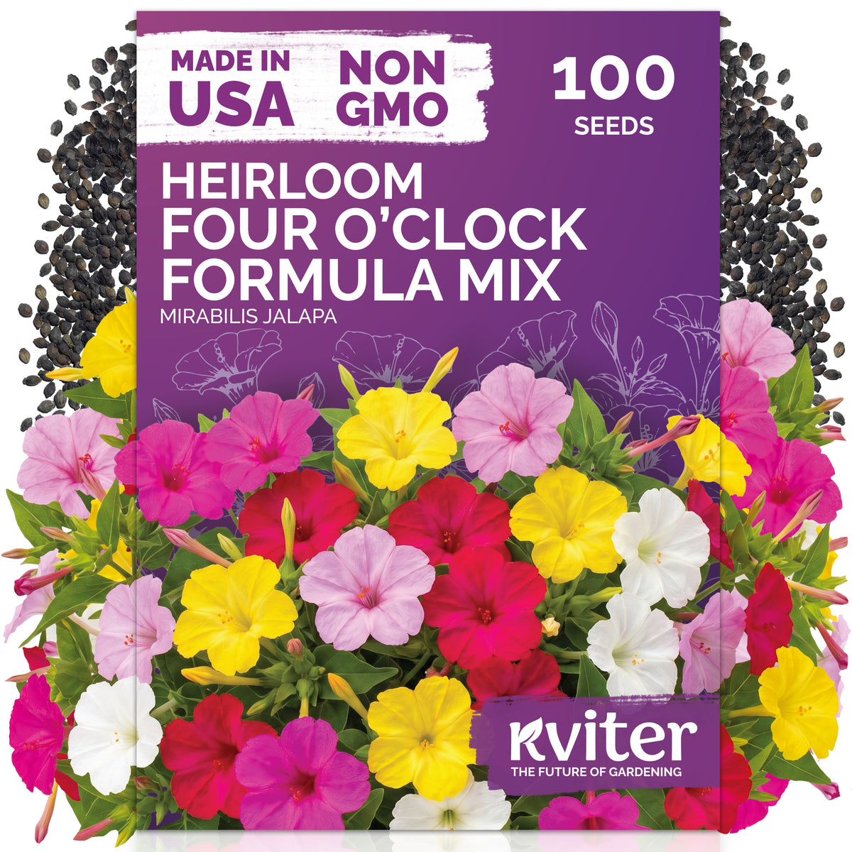 Four O’Clock Formula Mix Seeds – kviterseeds.com