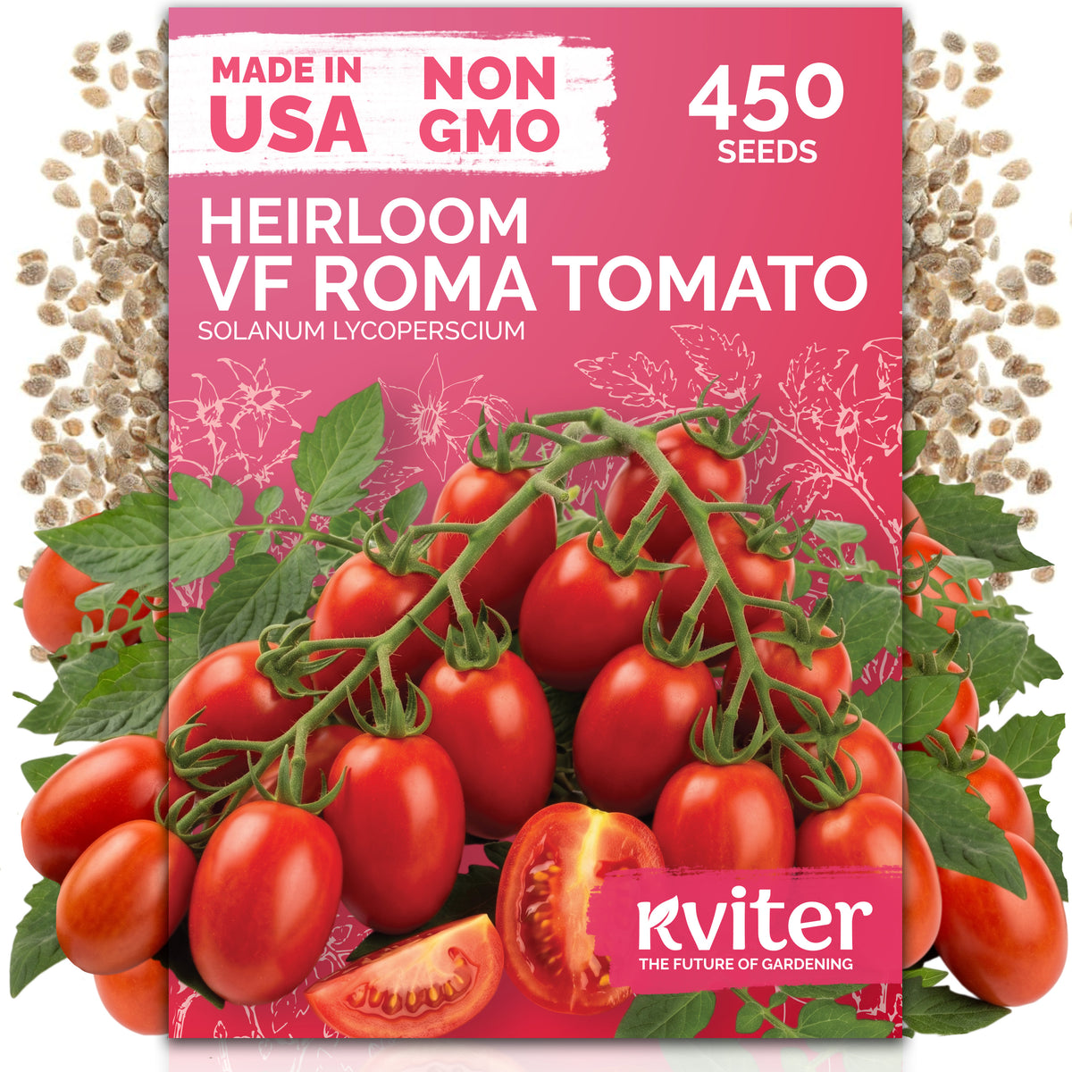 VF Roma Tomato Seeds – kviterseeds.com