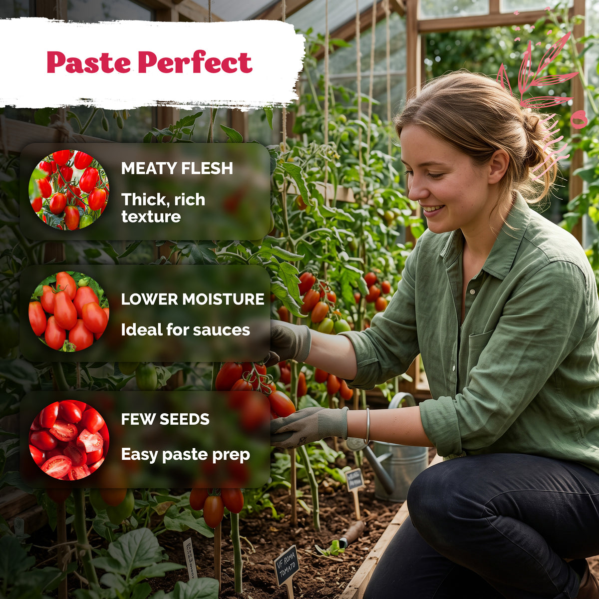 VF Roma Tomato Seeds – kviterseeds.com – photo 4