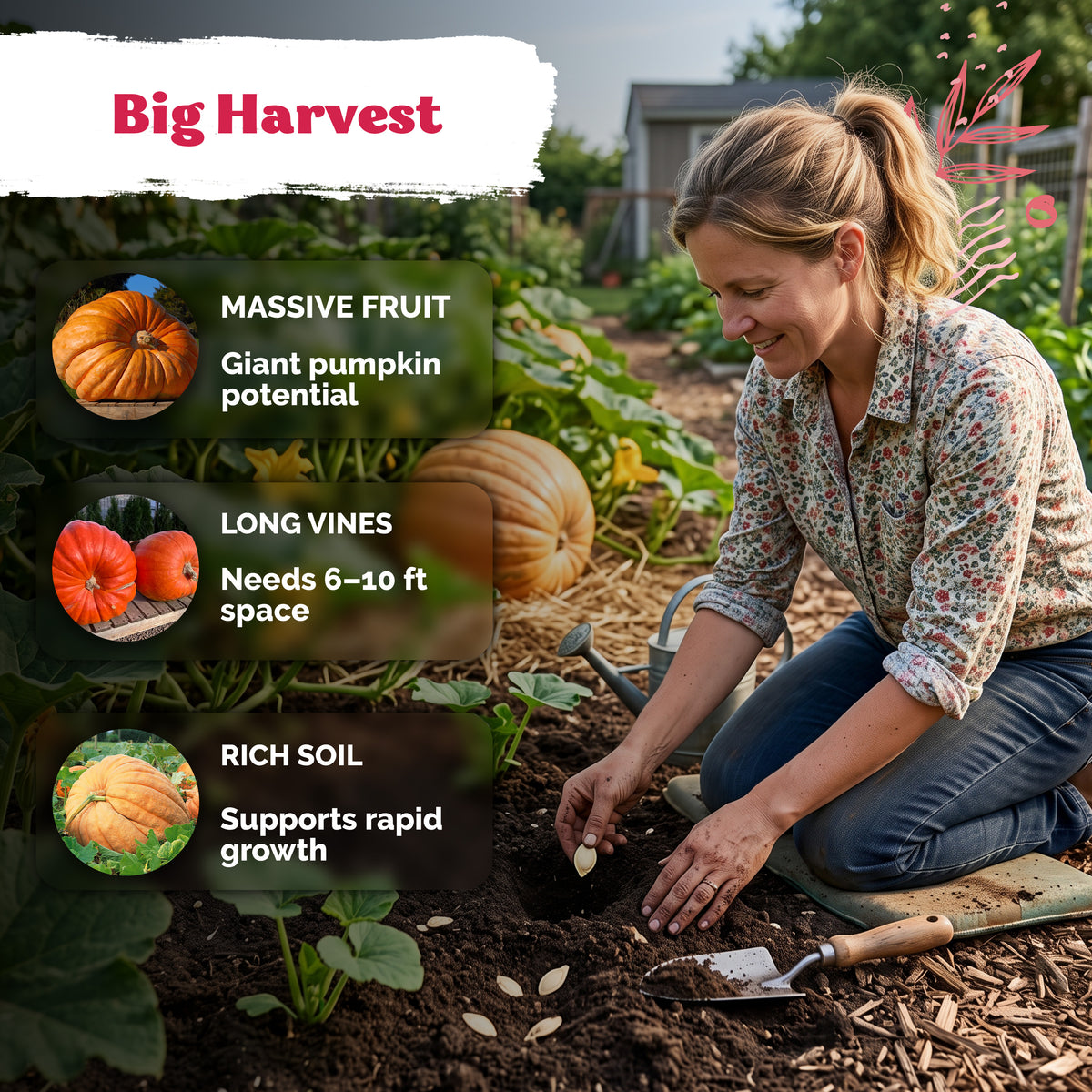 Dill's Atlantic Giant Pumpkin Seeds – kviterseeds.com – photo 4