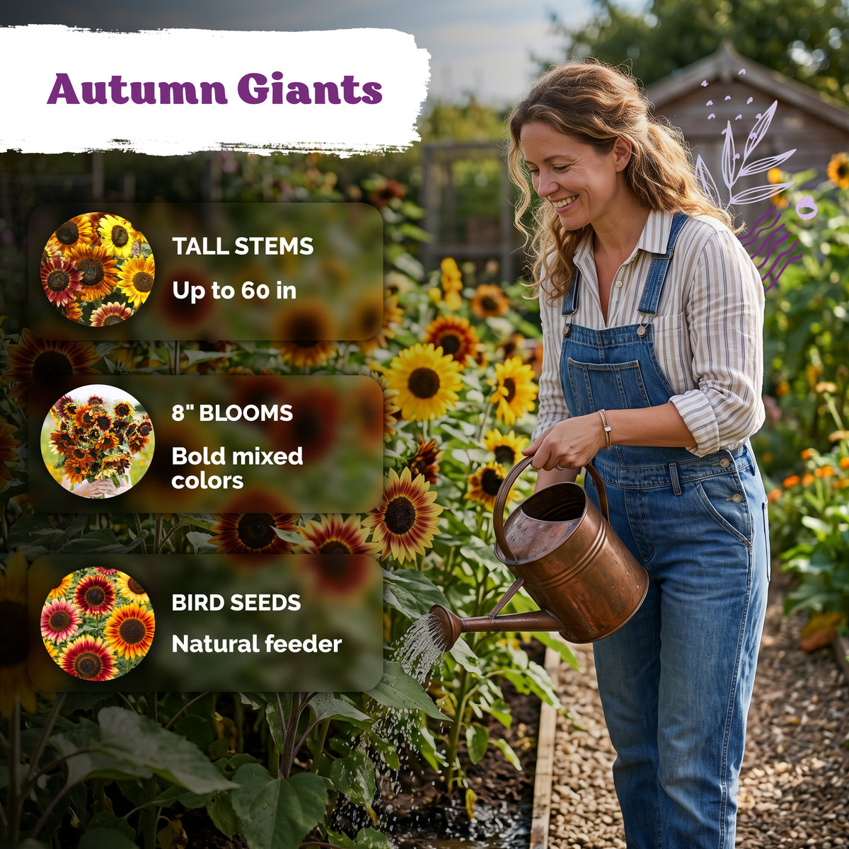 Autumn Beauty Mix Sunflower Seeds