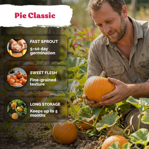 Small Sugar Pumpkin Seeds – kviterseeds.com – photo 4