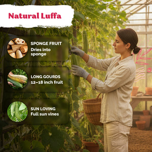 Luffa Sponge Seeds – kviterseeds.com – photo 4