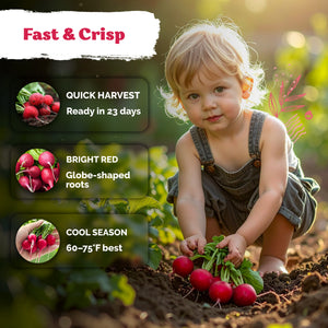Cherry Belle Radish Seeds – kviterseeds.com – photo 4