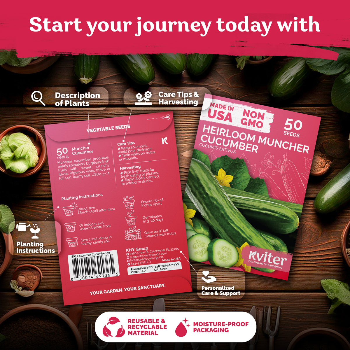 Muncher Cucumber Seeds