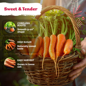 Tendersweet Carrot Seeds – kviterseeds.com – photo 4