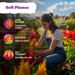 Celosia Pampas Plume Seeds – kviterseeds.com – photo 4